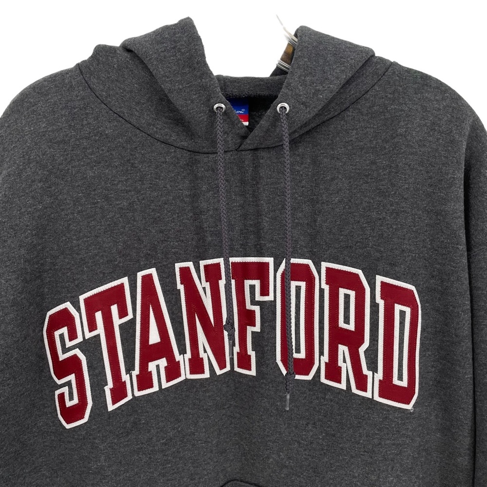 Stanford University Charcoal Grey Champion Hoodie Swe… Gem